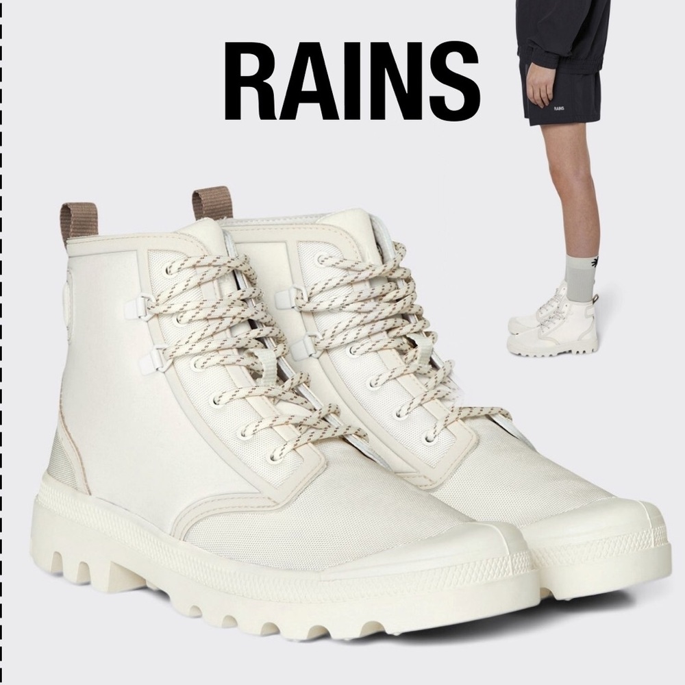 Like new! Rains x Palladium limited edition Pampa high top boots - Picture 11 of 14